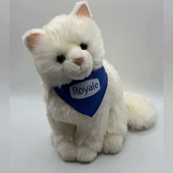 Douglas Other - 2016 Douglas Cuddle Toy Sitting White Cat 10” Soft Persian Plush Stuffed #2805